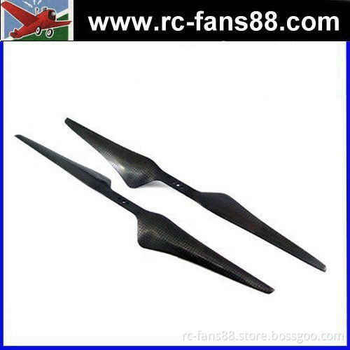 17x 5.5 Carbon Propeller Set (one CW, one CCW) for large multi-rotor aircraft application